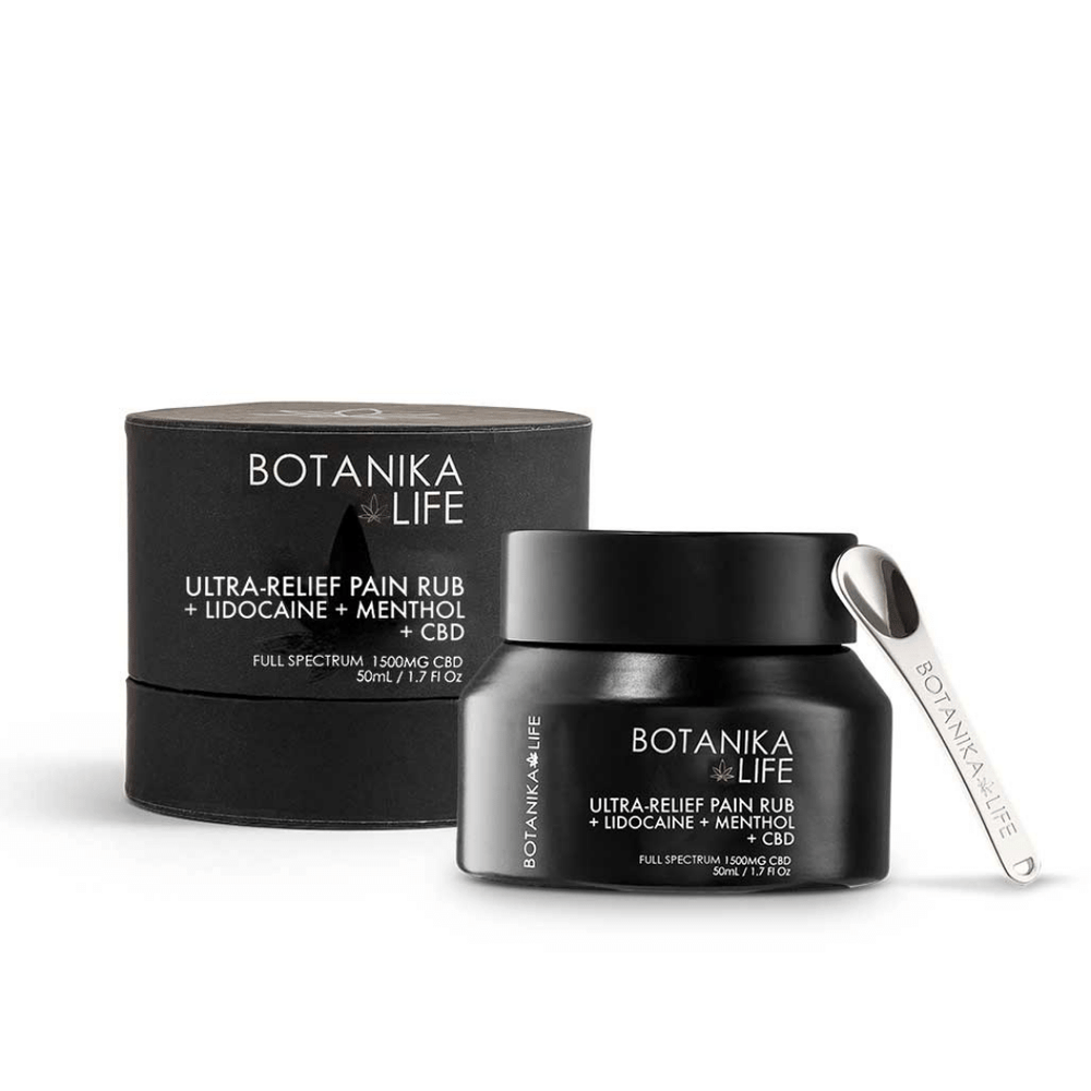 Ultra-Relief Pain Rub + Lidocaine + Menthol + CBD | Botanika Life