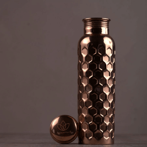 Diamond Copper Bottle (34oz) | Lucky Owl