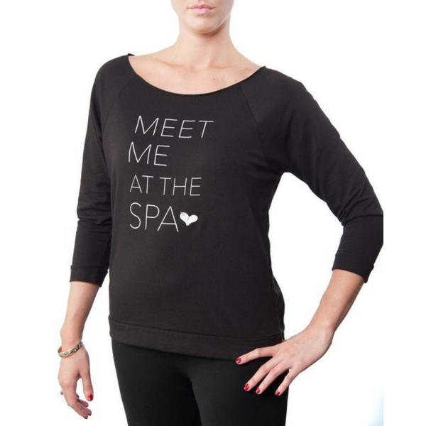 Meet Me at the Spa Women's Sweatshirt | Lucky Owl