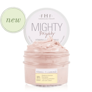 Mighty Brighty™ Vitamin C + Chamomile Brightening Mask | Farmhouse Fresh