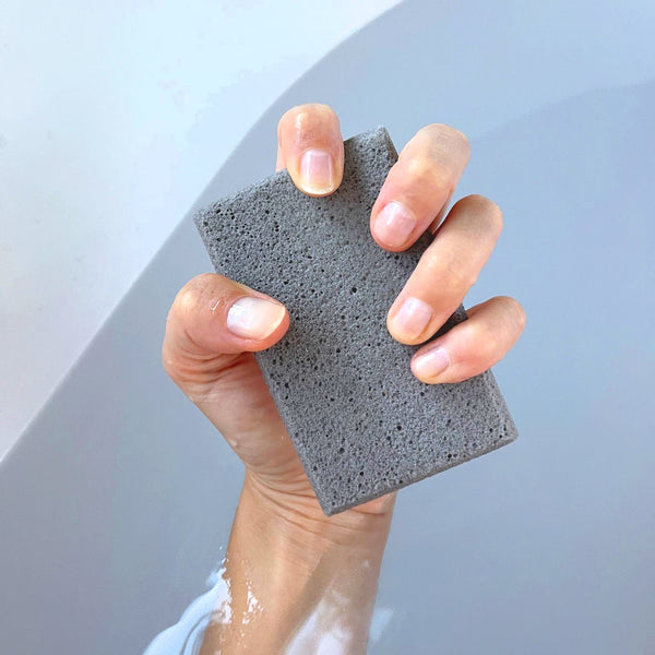 In The Buff Dual-Texture Siliglass Pumice Stone | Barefoot Scientist