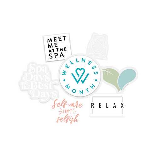 SELF-CARE STICKER PACK | Wellness Month