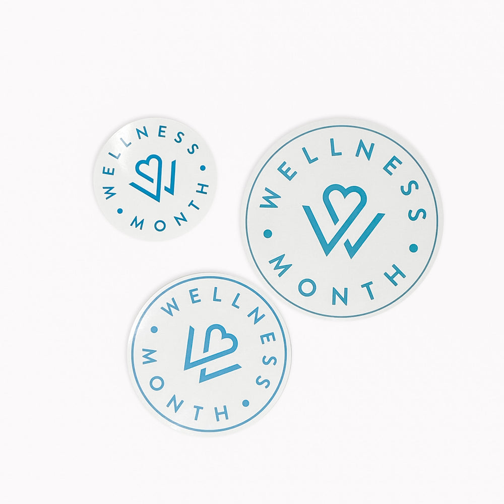 Wellness Month Stickers | Wellness Month