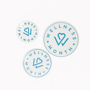 Wellness Month Stickers | Wellness Month