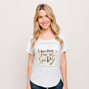 You Had Me at Spa Day Women's T-Shirt | Lucky Owl