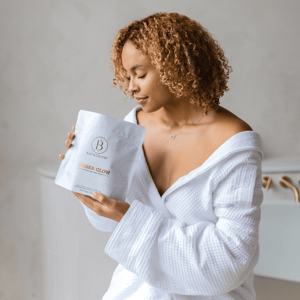 Amber Glow Clay Mineral Soak | Bathorium