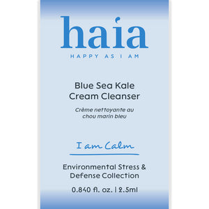 I am Calm | 1: Blue Sea Kale Cream Cleanser | haia