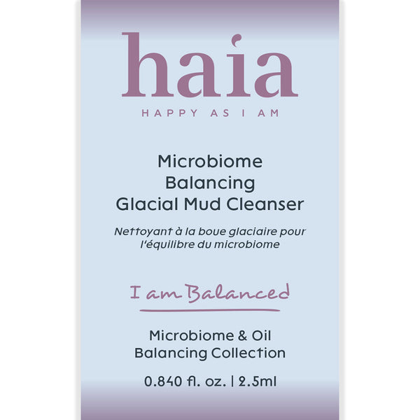 I am Balanced | 1: Microbiome Balancing Glacial Mud Cleanser | haia