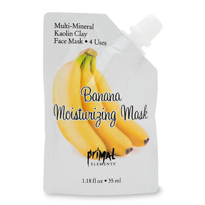 Banana Moisturizing Face Mask | Primal Elements