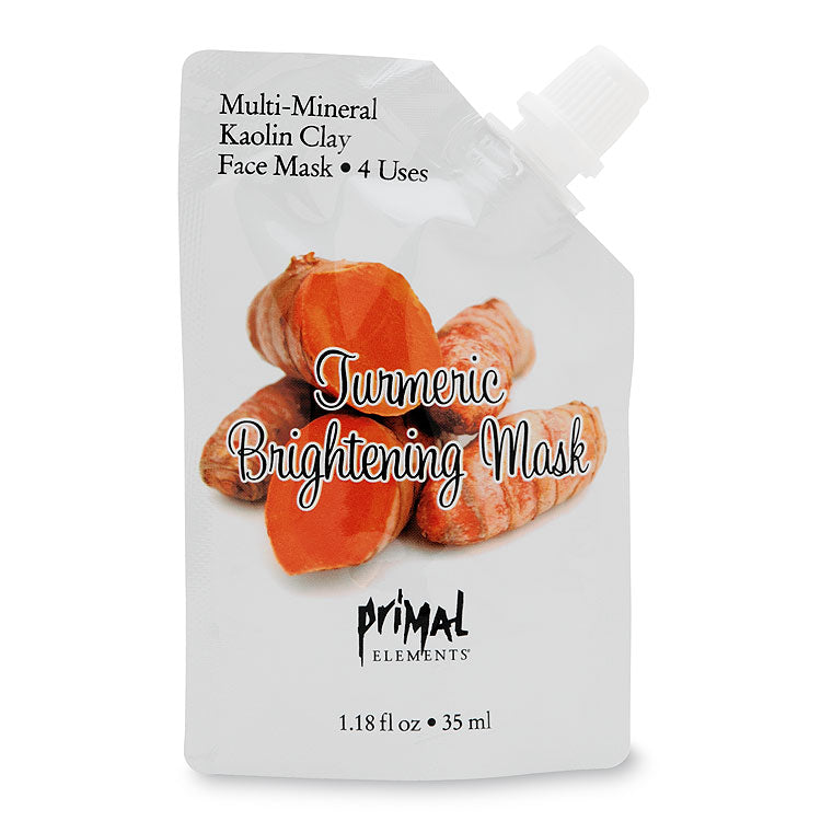 Tumeric Brightening Face Mask | Primal Elements