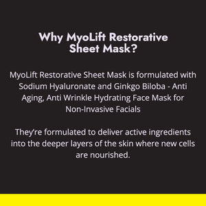 Restorative Facial Sheet Mask Set - 2 Mask Kit | 7e Wellness