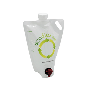 Backbar Reusable Spouted Pouch 1/2 Gallon | Ecodioxide