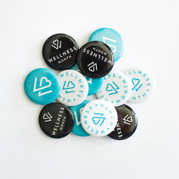 Buttons (12 pack) | Wellness Month